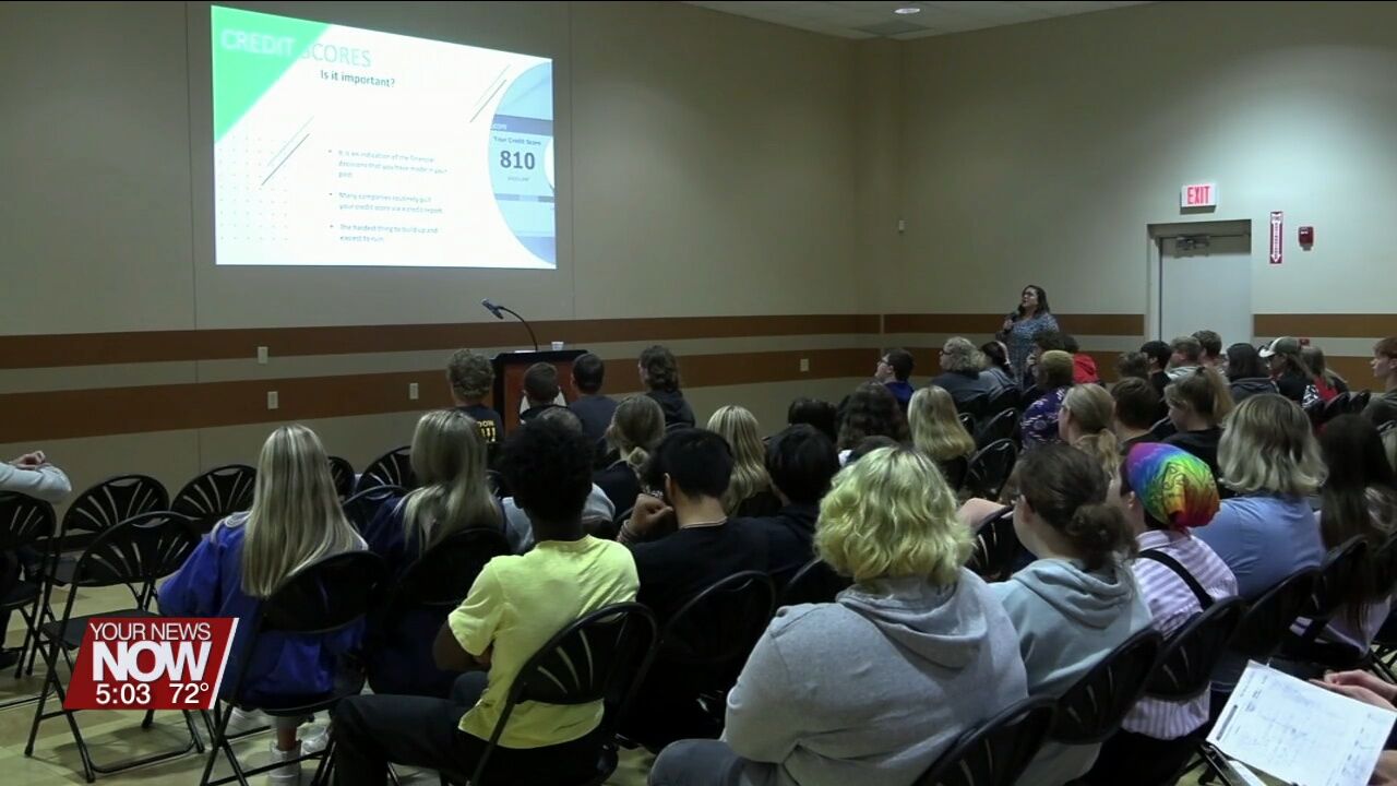 Juniors and seniors from several area high schools get a lesson in financial responsibility